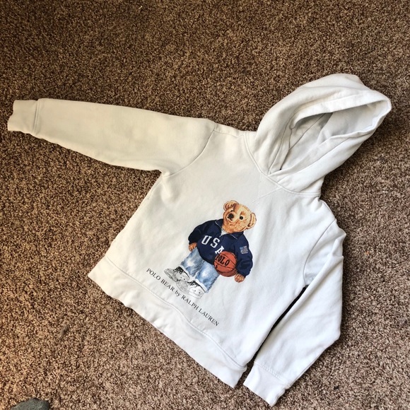 Polo By Ralph Lauren Shirts Tops Ralph Lauren Polo Bear Hoodie Poshmark